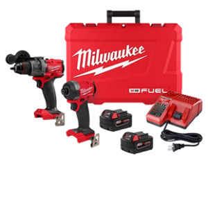 COMBO TALADRO PERCUTOR DE 1/2" M18 FUEL Y DESTORNILLADOR DE IMPACTO HEXAGONAL DE 1/4" M18 FUEL